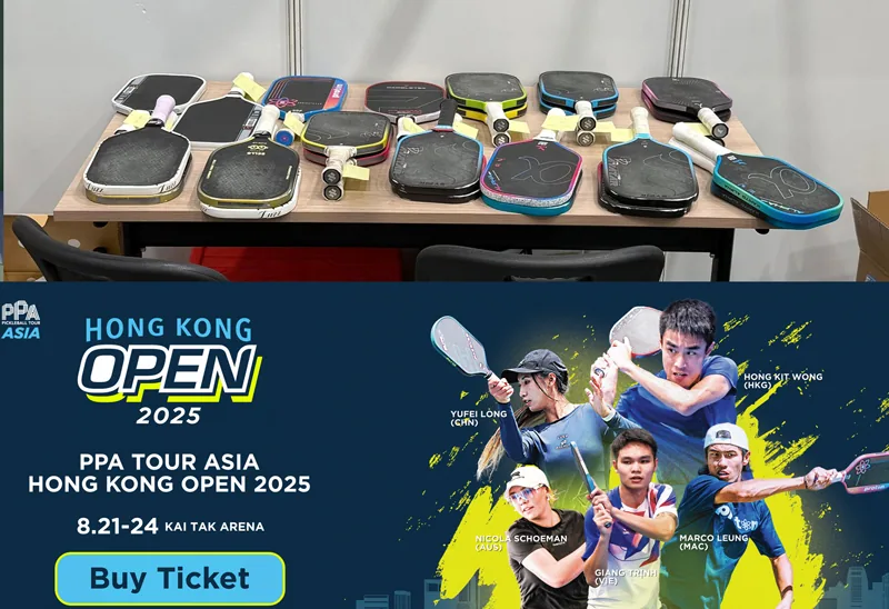 Ảnh đại diện bài PPA Tour Asia – Hong Kong Open 2025: Quy Trình Test Vợt Pro “Siêu Khắt Khe”