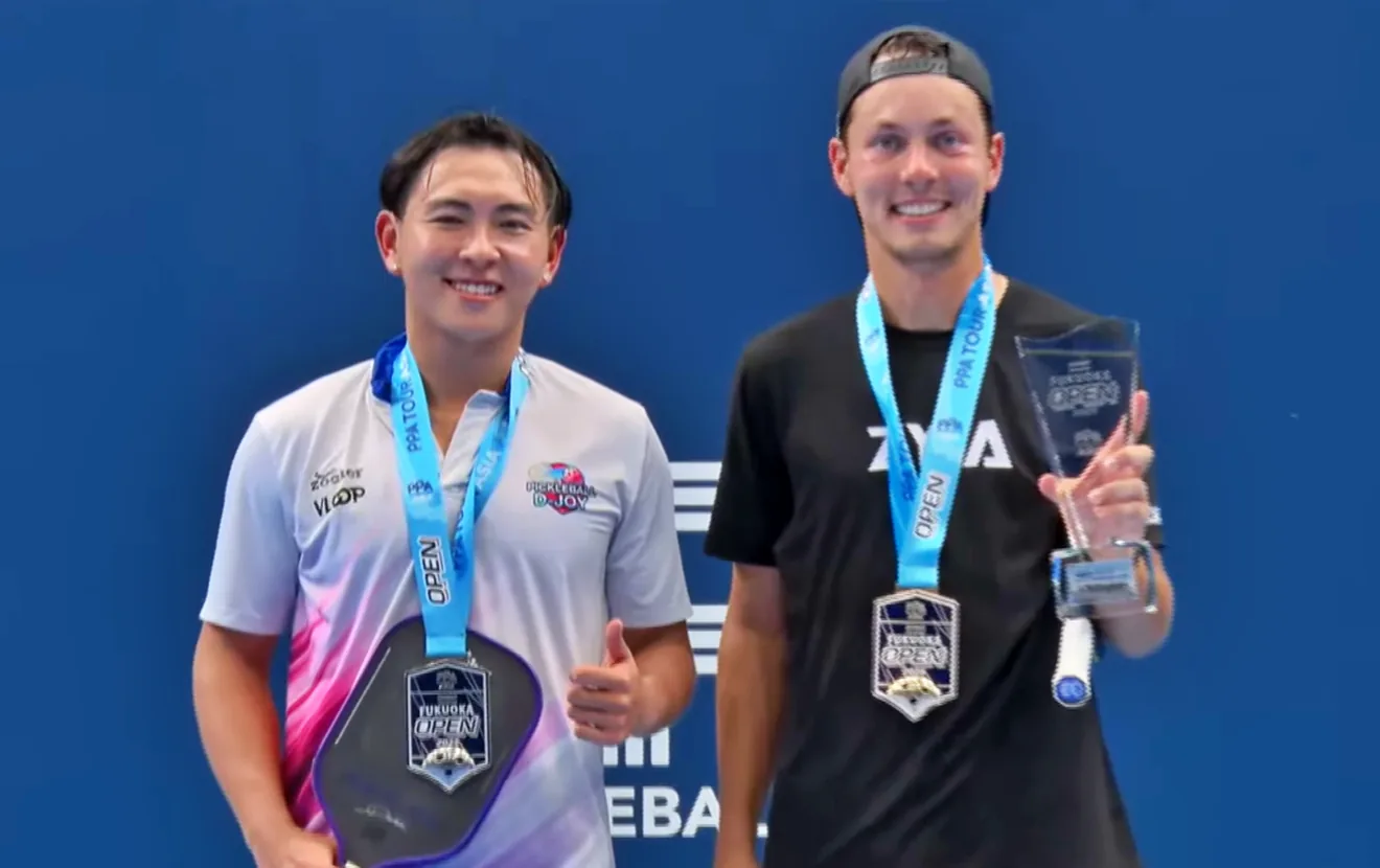 Ảnh đại diện bài Thắng set 1, Phúc Huỳnh đoạt HCB PPA Fukuoka sau 3 set trước hạt giống số 1 Connor Garnett