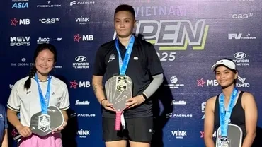 Ảnh minh họa: Bình Rafa vô địch Đơn nữ 19+ tại PPA Tour Asia – MB Vietnam Open 2025, thêm HCĐ Mixed 19+