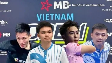 MB Vietnam Open 2025 – Ngày 2: Bán kết đơn nam toàn Việt Nam, Yufei Long vào bán kết